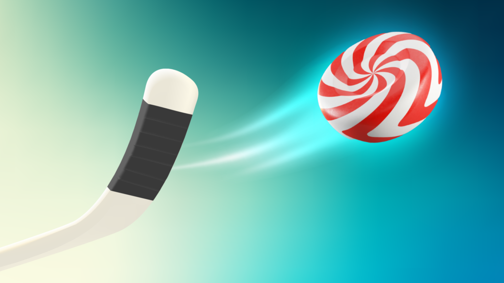 Dangle Dash Frozen Pond event card